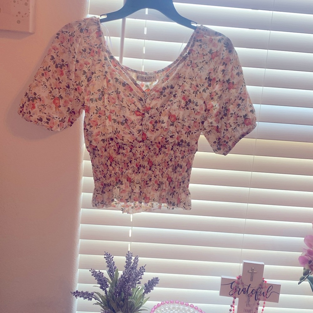 Floral top L